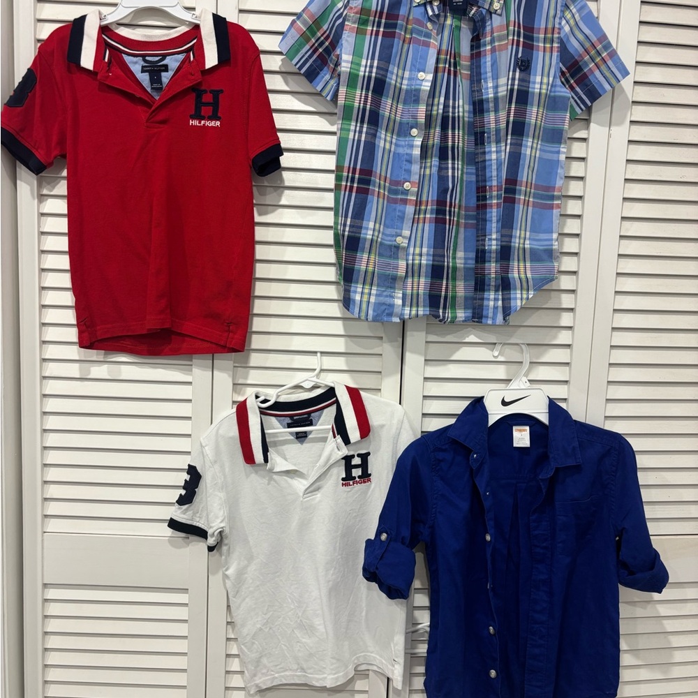 Chaps - Tommy Hilfiger - Gymboree boys size 6 shirt lot